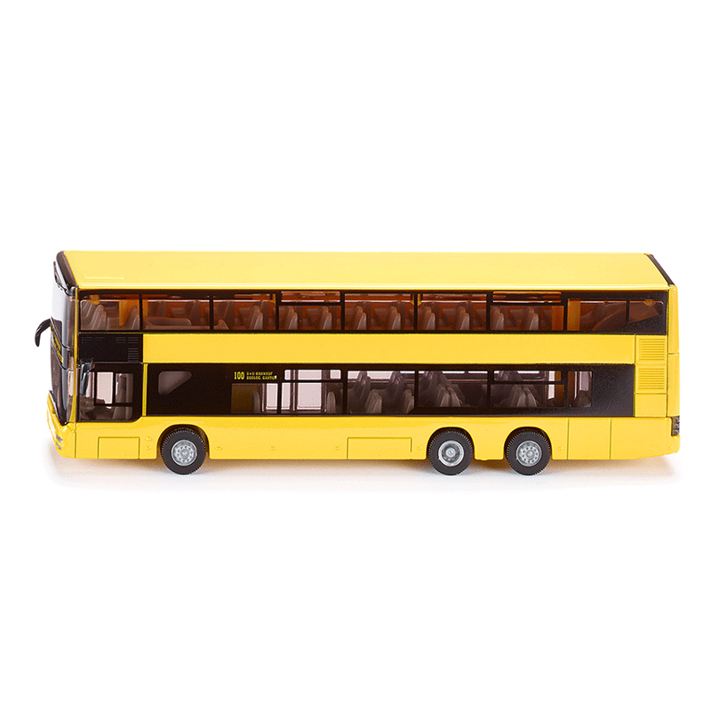 Spielzeugbusse und Bahn