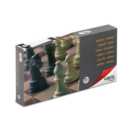 Cayro Games Magnetisches Schach/Dame