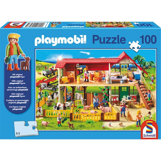 Schmidt Spiele Playmobil, Bauernhof, 100 Teile