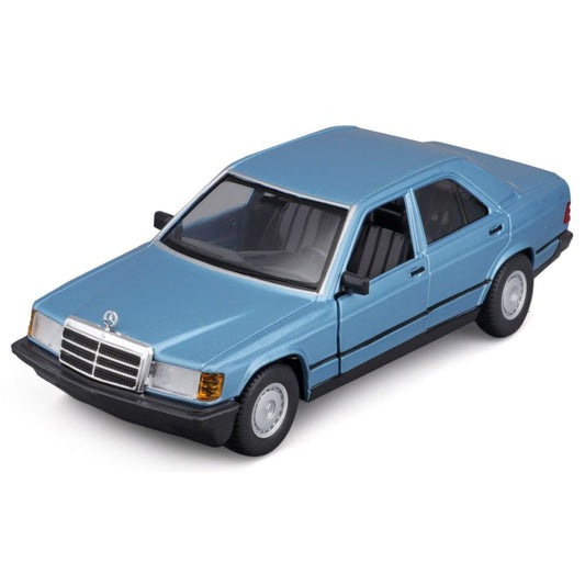 Bburago Mercedes-Benz 190E 1987, blau, 1:24