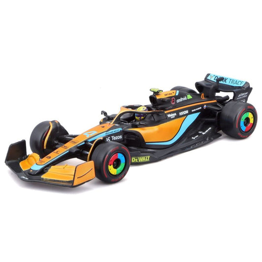 Bburago McLaren Mercedes F1 MCL36 Lando Norris 2022, 1:43