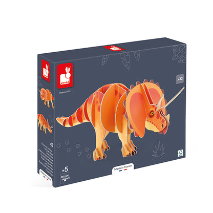 Janod Dino 3D Triceratops Puzzle