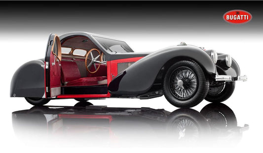Bauer Bugatti Atalante 1937 Type 57SC 1:12 rot