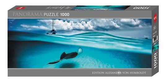 Heye Puzzle Stingray - Panorama Puzzle, 1000 Teile