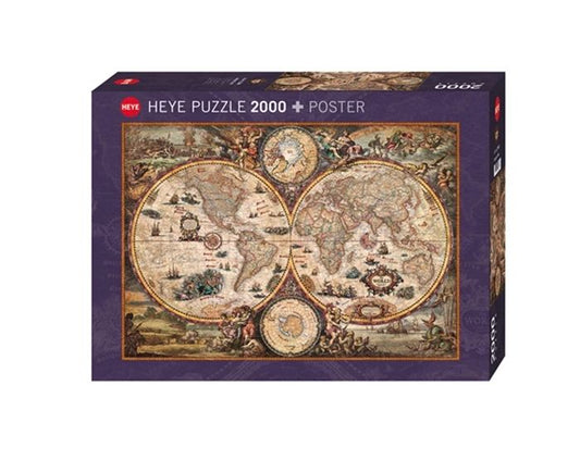 Heye Puzzle Vintage World - Standard Puzzle, 2000 Teile