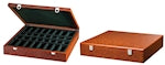 Philos Schachfigurenbox Exklusiv mit Einzelfächern - 415x420x75 mm