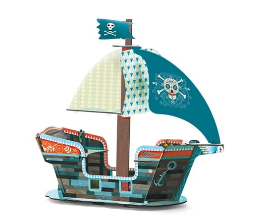 Djeco Das Piratenschiff, 3D