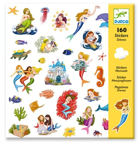 Djeco Stickers Meerjungfrauen