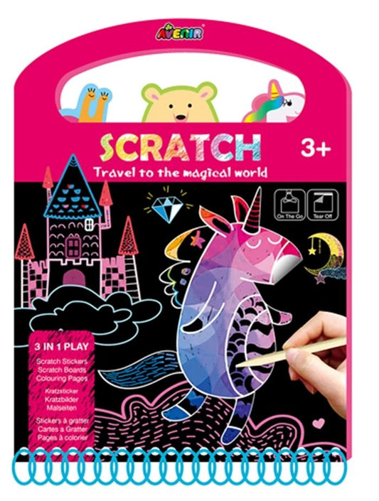 Avenir Scratch Book Magical World