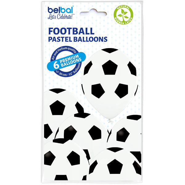 Fussball 6 Ballone, 27.5 cm