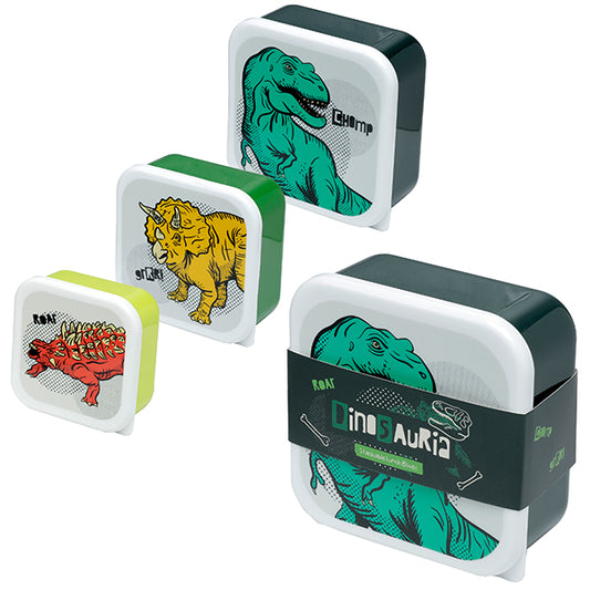 Lunchbox Dino 3er Set