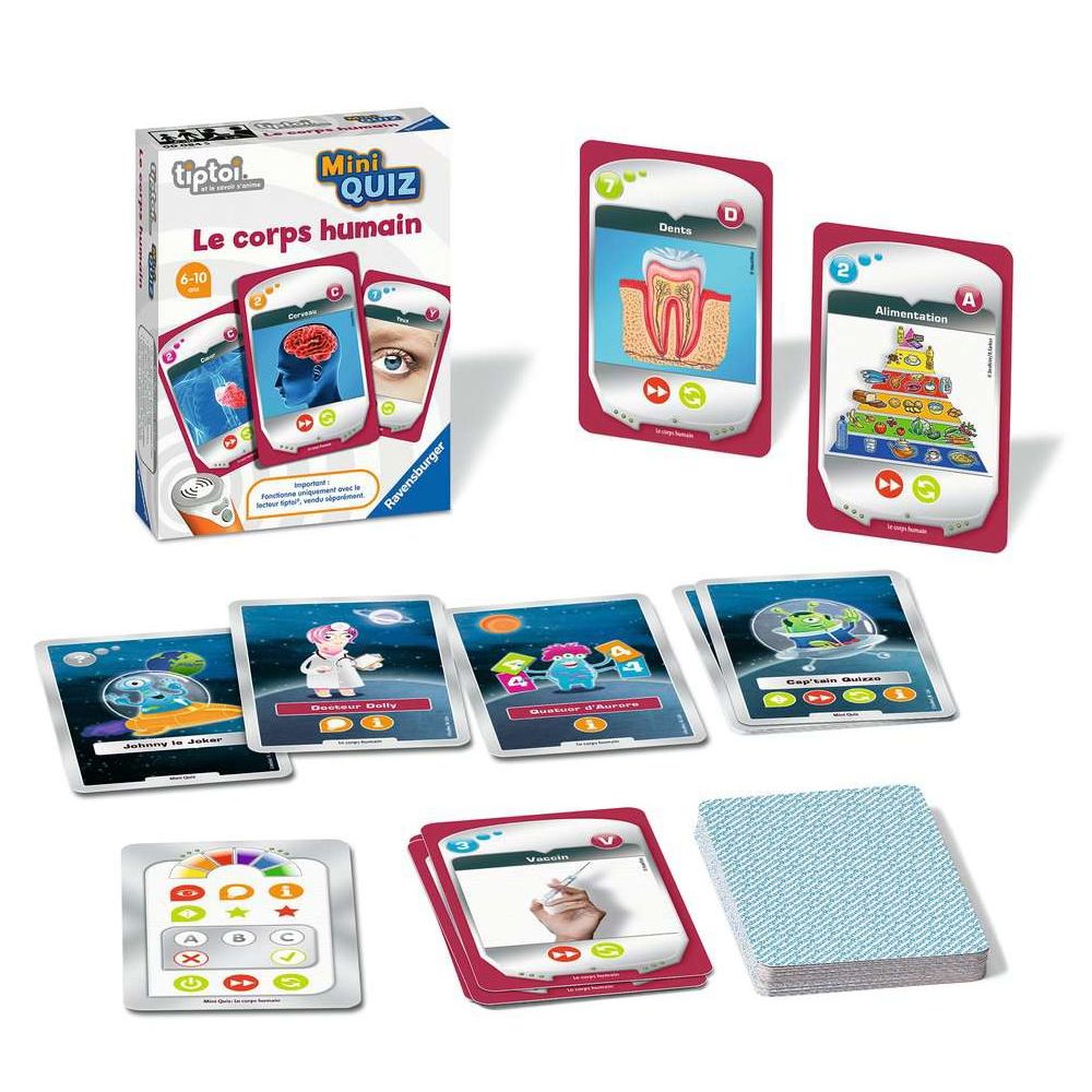 Ravensburger tiptoi® Quiz Le corps humain