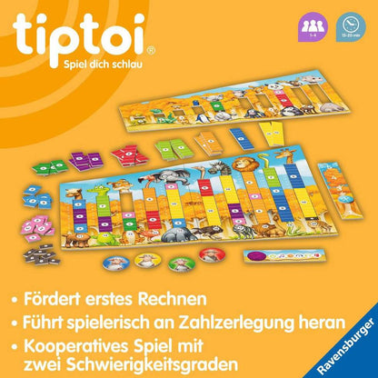 Ravensburger tiptoi® Der verrückte Rechen-Zoo