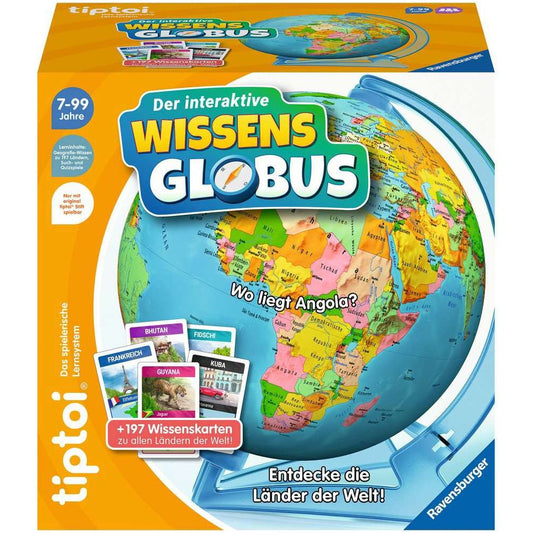 Ravensburger tiptoi® Le globe interactif de la connaissance