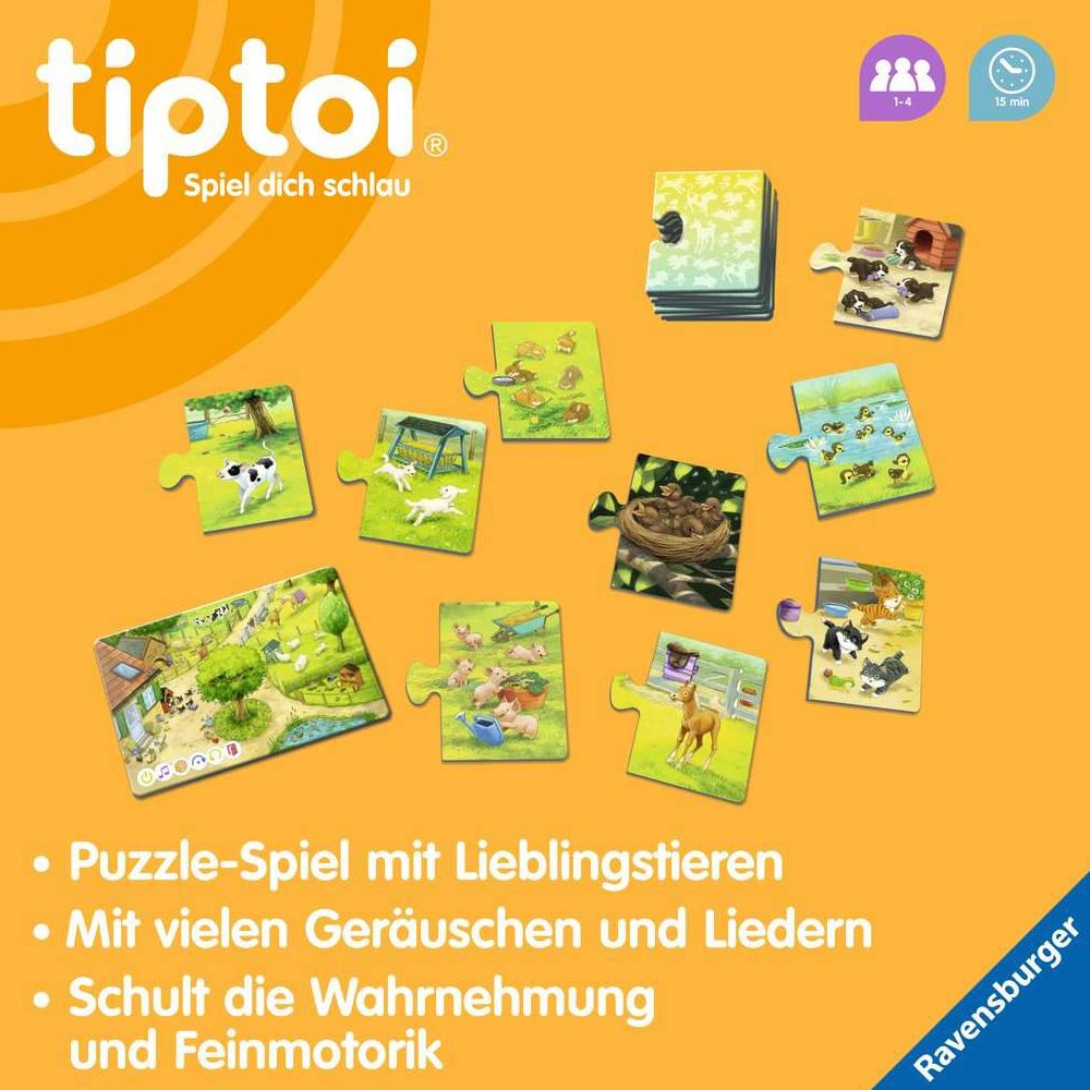 Ravensburger tiptoi® All my animal children