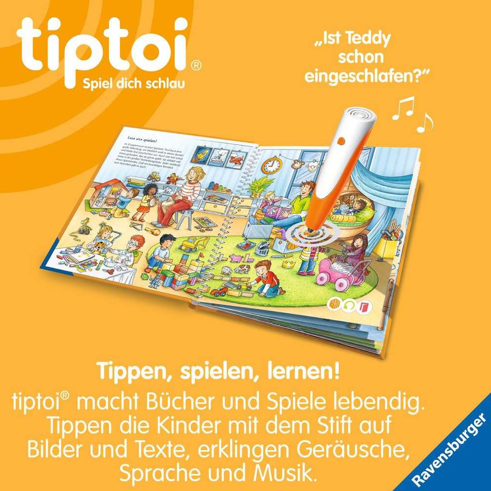 Ravensburger tiptoi® Starter-Set: Stift und Wörter-Bilderbuch Kindergarten