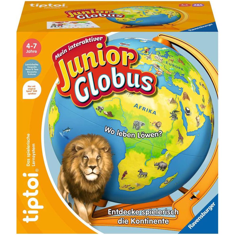 Ravensburger tiptoi® My interactive Junior Globe