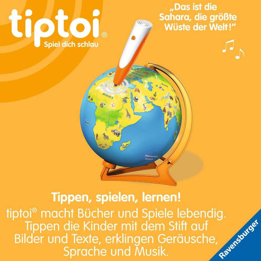 Ravensburger tiptoi® My interactive Junior Globe