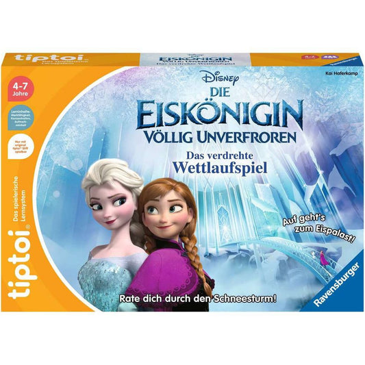 Ravensburger tiptoi® Disney Die Eiskönigin - Völlig unverfroren: Das verdrehte Wettlaufspiel