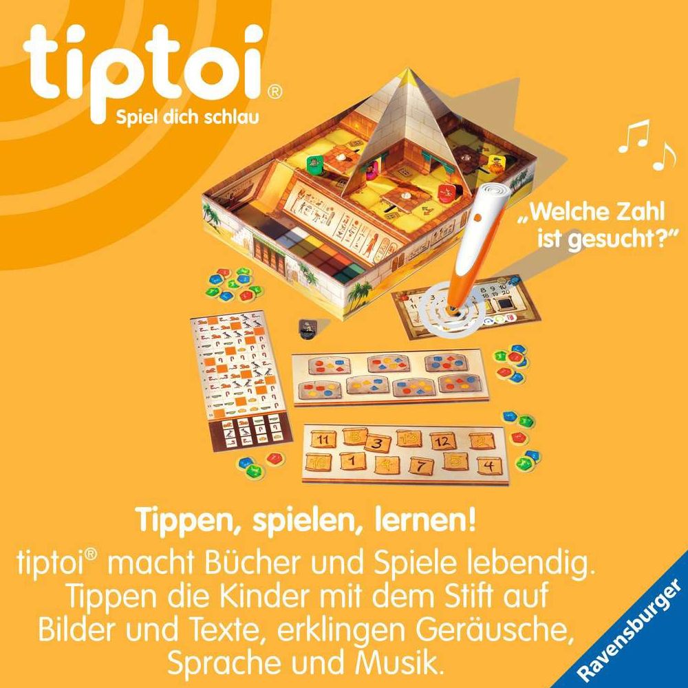 Ravensburger tiptoi® Das Geheimnis der Logik-Pyramide