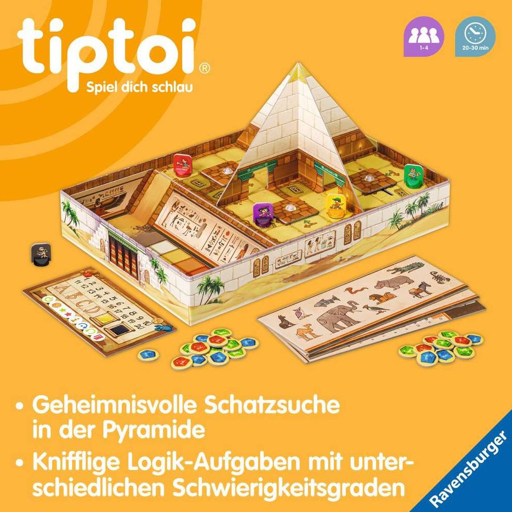 Ravensburger tiptoi® Das Geheimnis der Logik-Pyramide