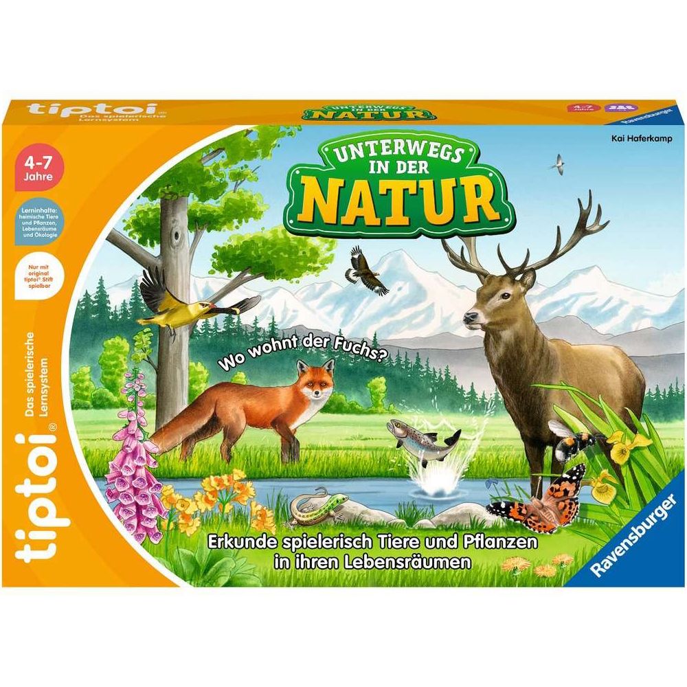 Ravensburger tiptoi® Out and about in nature