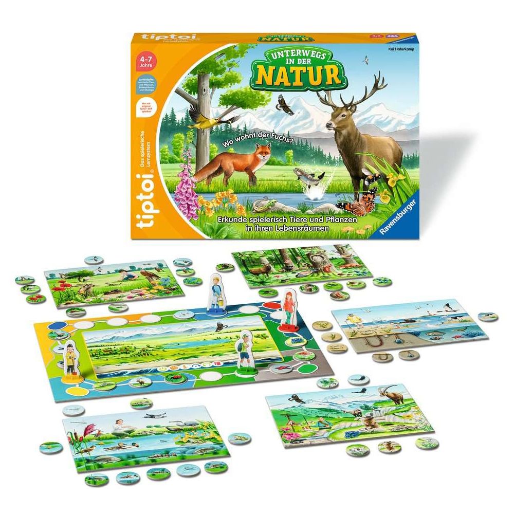 Ravensburger tiptoi® Out and about in nature