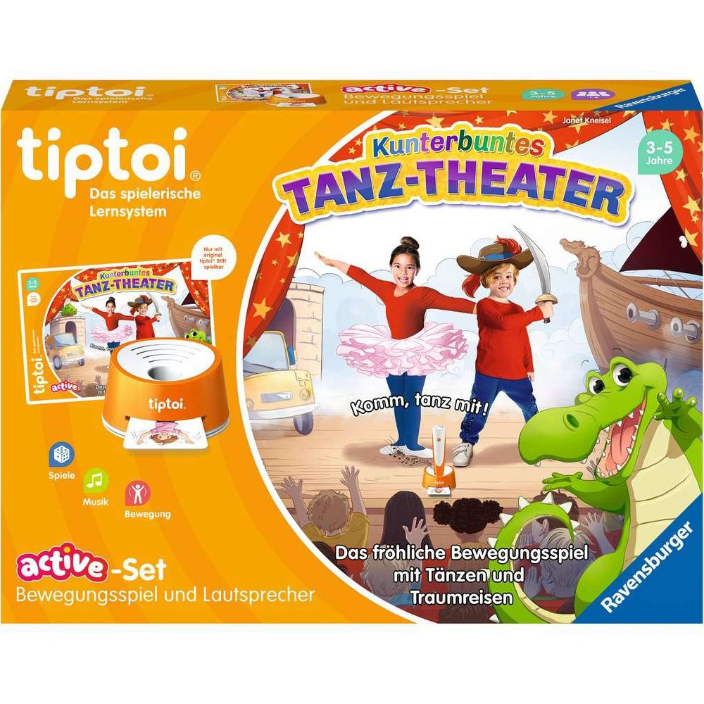 Ravensburger tiptoi® ACTIVE Set Colorful Dance Theater