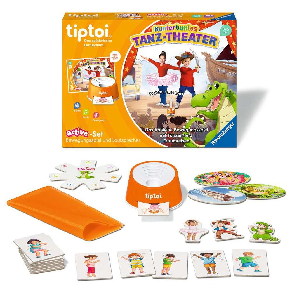 Ravensburger tiptoi® ACTIVE Set Colorful Dance Theater