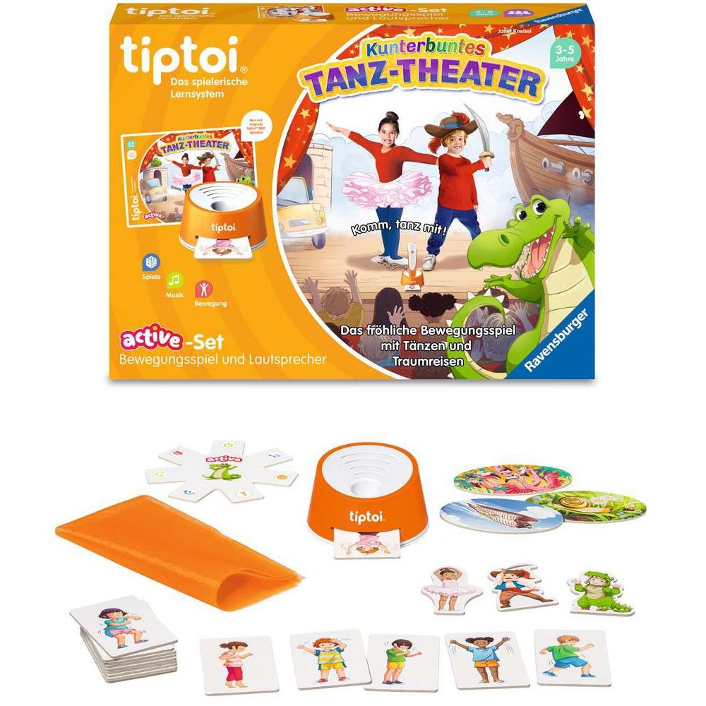 Ravensburger tiptoi® ACTIVE Set Colorful Dance Theater