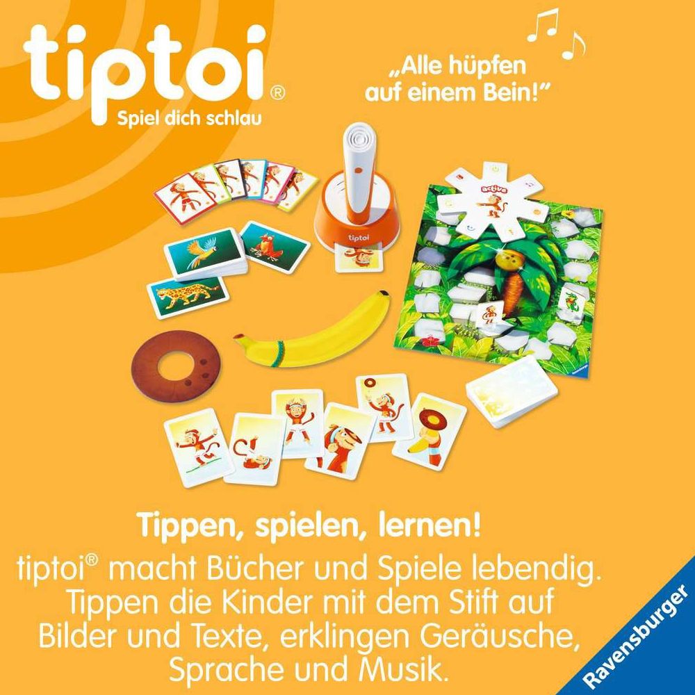 Ravensburger tiptoi® ACTIVE Dschungel-Olympiade