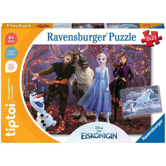 Puzzle Ravensburger tiptoi® pour les petits explorateurs : Disney La Reine des Neiges
