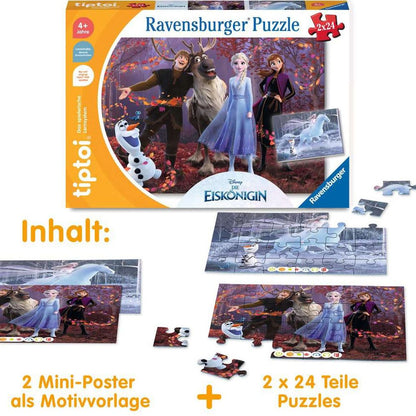 Ravensburger tiptoi® Puzzle für kleine Entdecker: Disney Die Eiskönigin