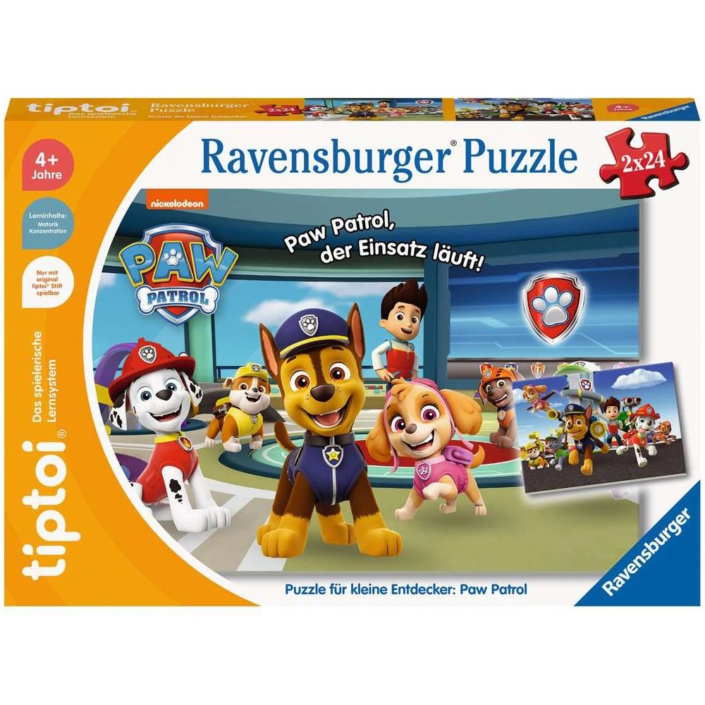 Ravensburger tiptoi® puzzle for little explorers: Paw Patrol