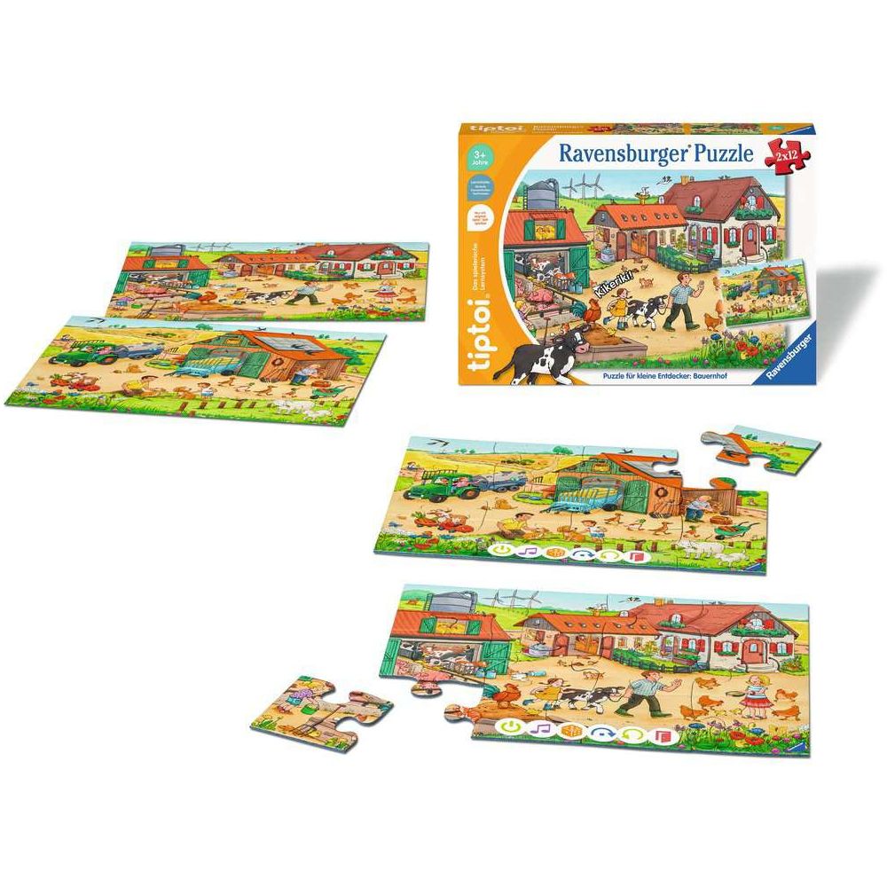 tiptoi® Puzzle für kleine Entdecker: Bauernhof