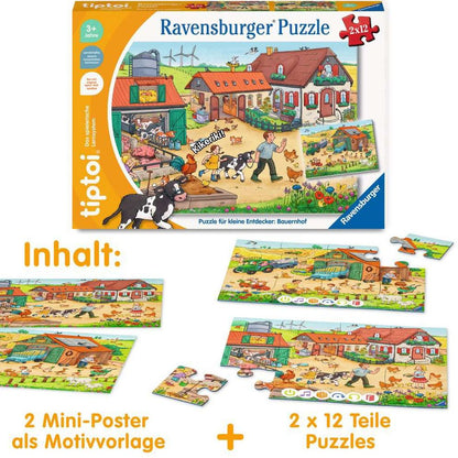 tiptoi® Puzzle für kleine Entdecker: Bauernhof