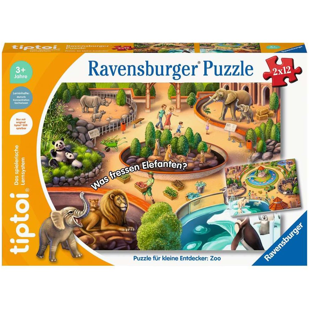 tiptoi® Puzzle für kleine Entdecker: Zoo