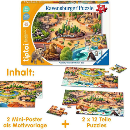 tiptoi® Puzzle für kleine Entdecker: Zoo