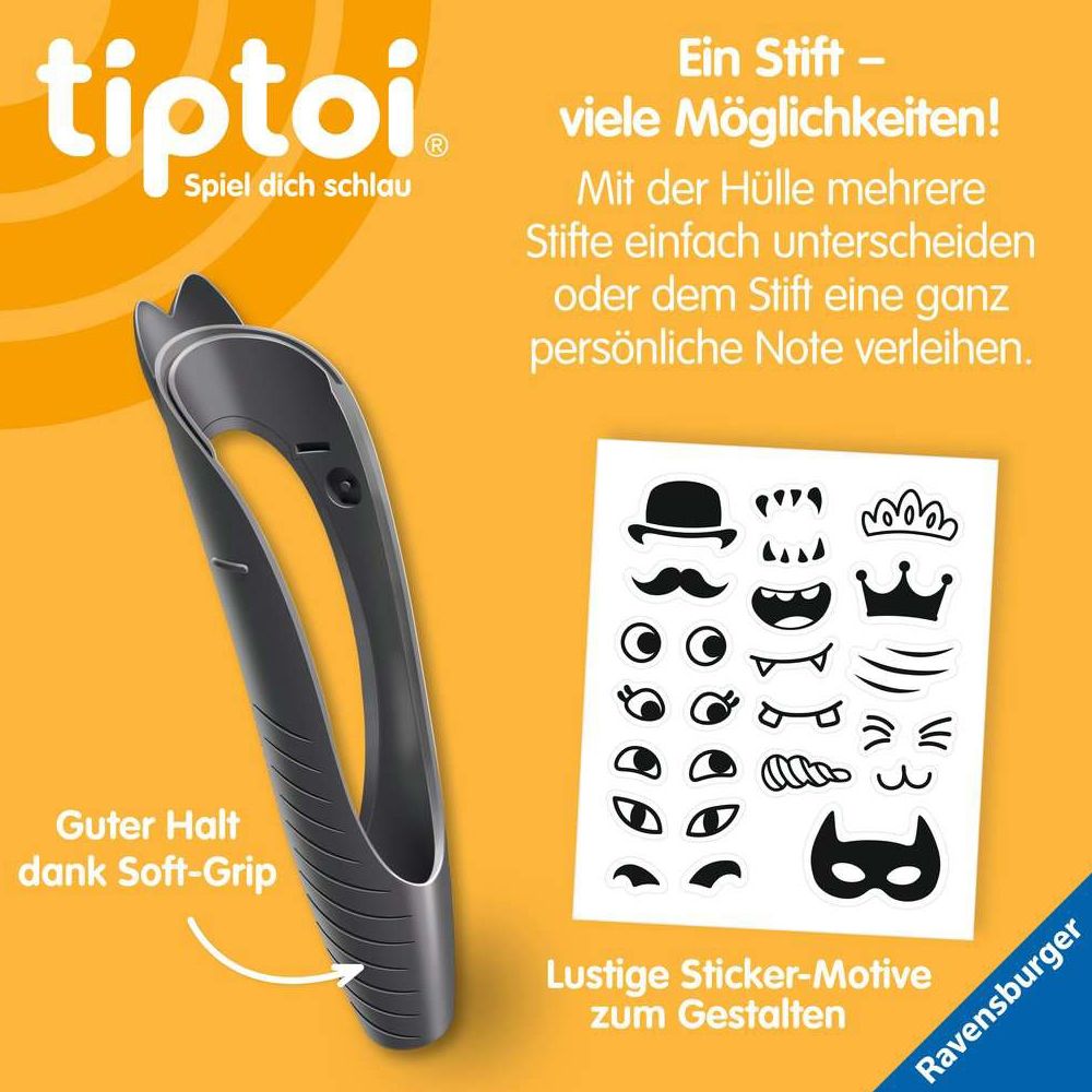 Ravensburger tiptoi® pen cover for changing in black