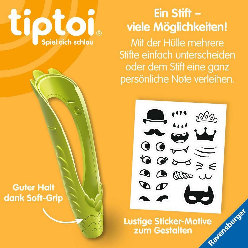 Ravensburger tiptoi® pen cover for changing in green