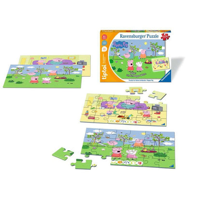 Ravensburger tiptoi® Puzzle for little explorers: Peppa Pig