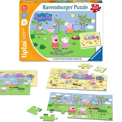 Ravensburger tiptoi® Puzzle for little explorers: Peppa Pig