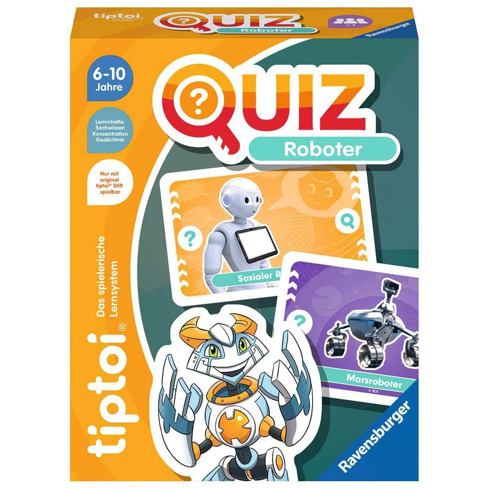 Ravensburger tiptoi® Quiz Roboter