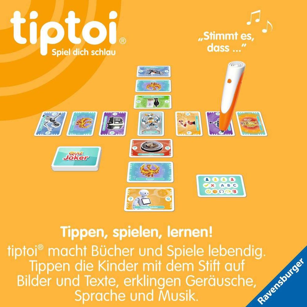 Ravensburger tiptoi® Quiz Roboter