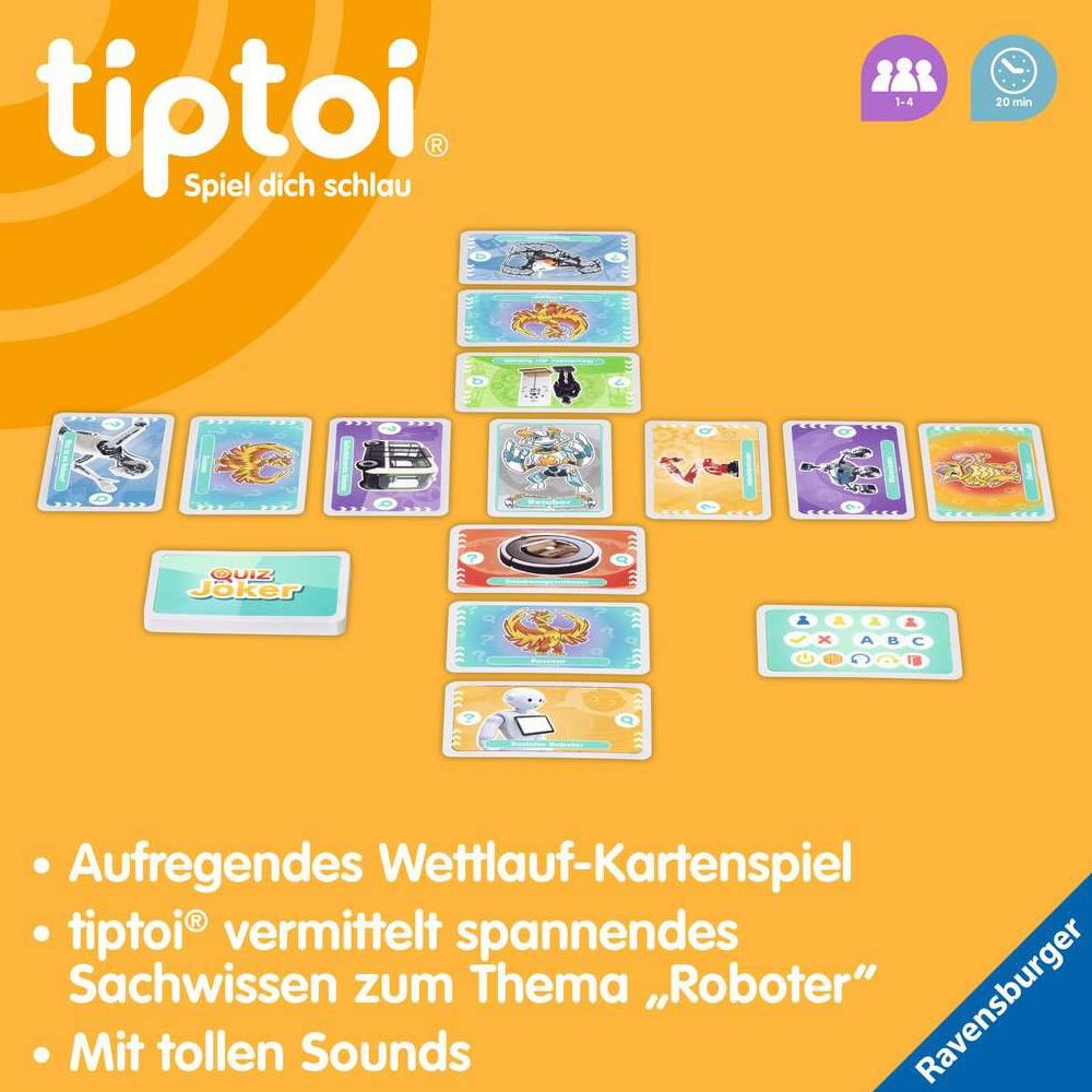 Ravensburger tiptoi® Quiz Roboter