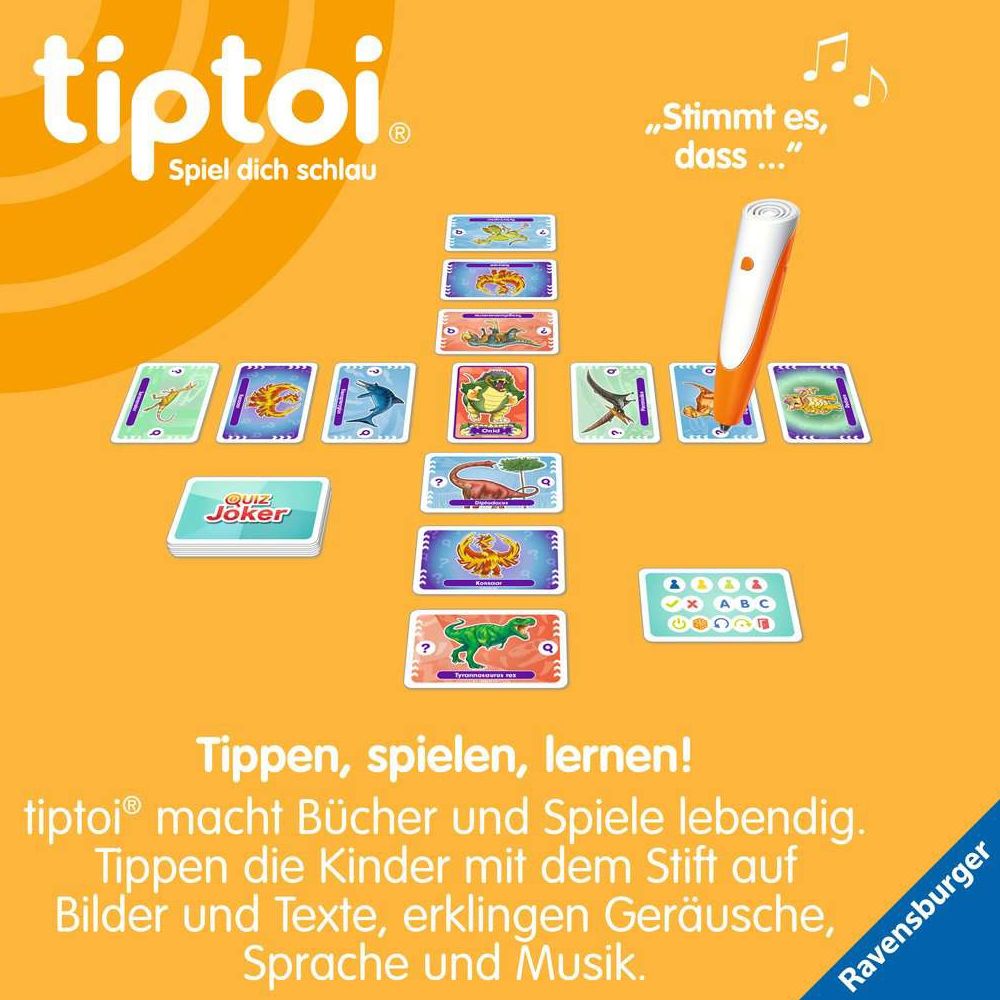 Ravensburger tiptoi® Quiz Dinosaur