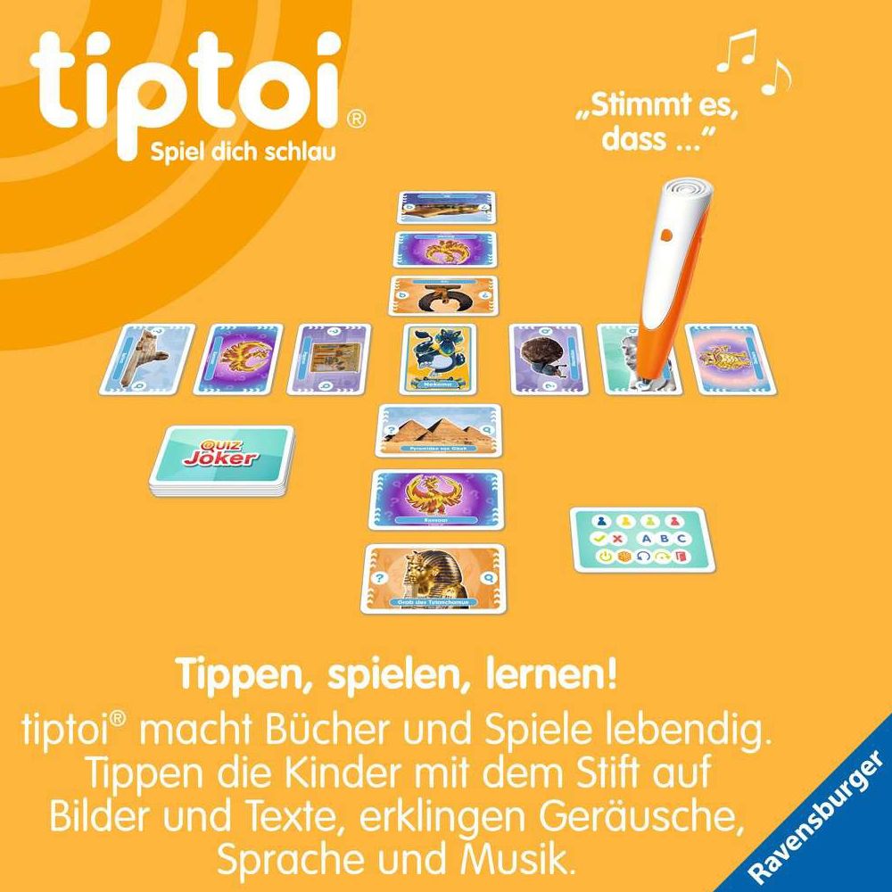 Ravensburger tiptoi® Quiz Ancient Egypt