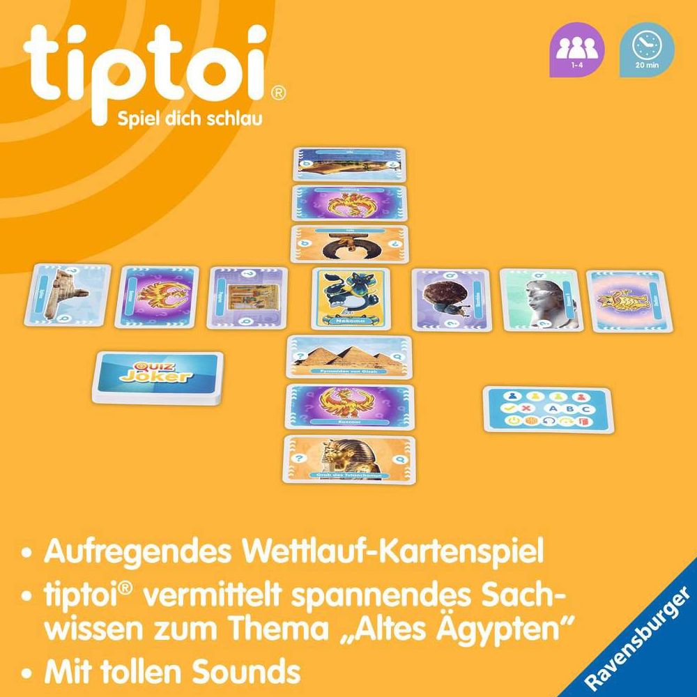 Ravensburger tiptoi® Quiz Ancient Egypt