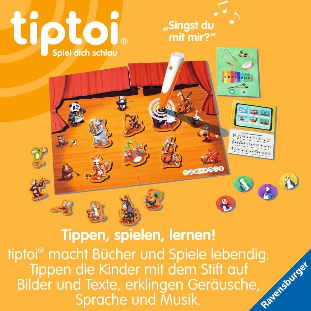 Ravensburger tiptoi® My animal music fun