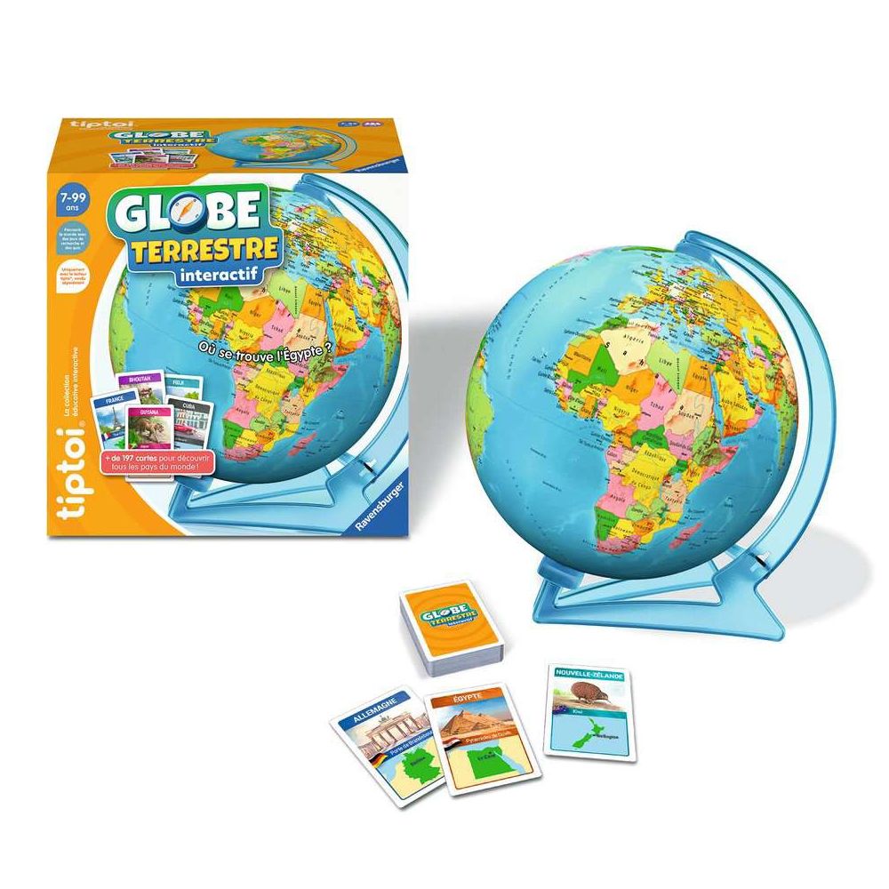 Ravensburger tiptoi® interactive terrestrial globe